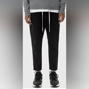 Large Black John Elliott Khakis Perfect Condition 36W 30L size large / L/3